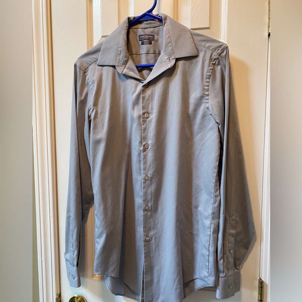 Van Heusen Flex slim fit stretch 14.5. 32/33 small